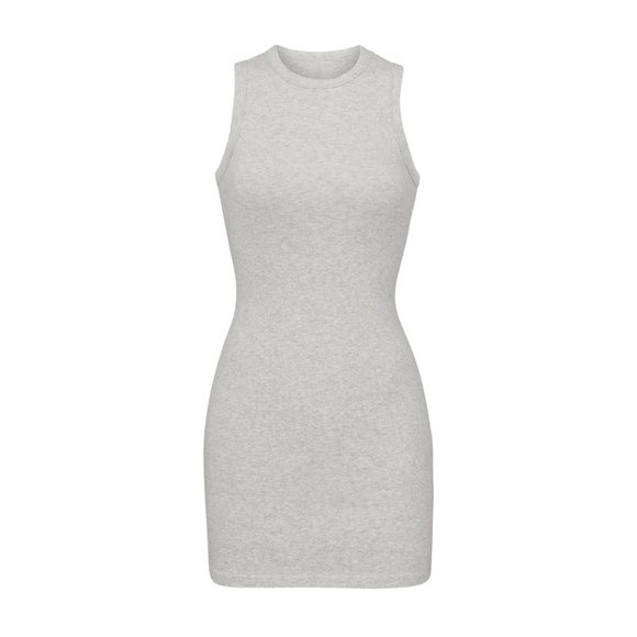 EUC SKIMS Cotton Rib Tank Dress - Picture 4 of 7